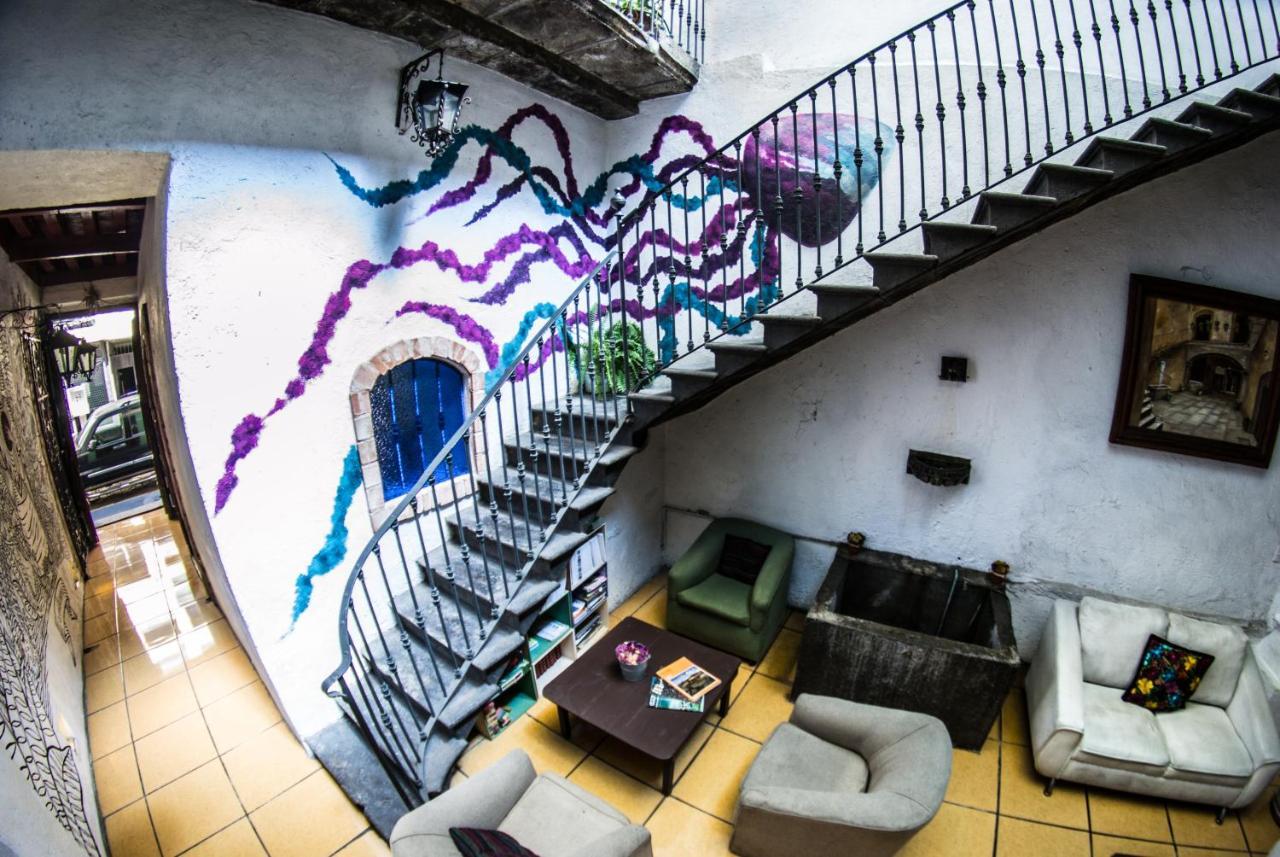 Gente De Mas Hostel Puebla Eksteriør billede
