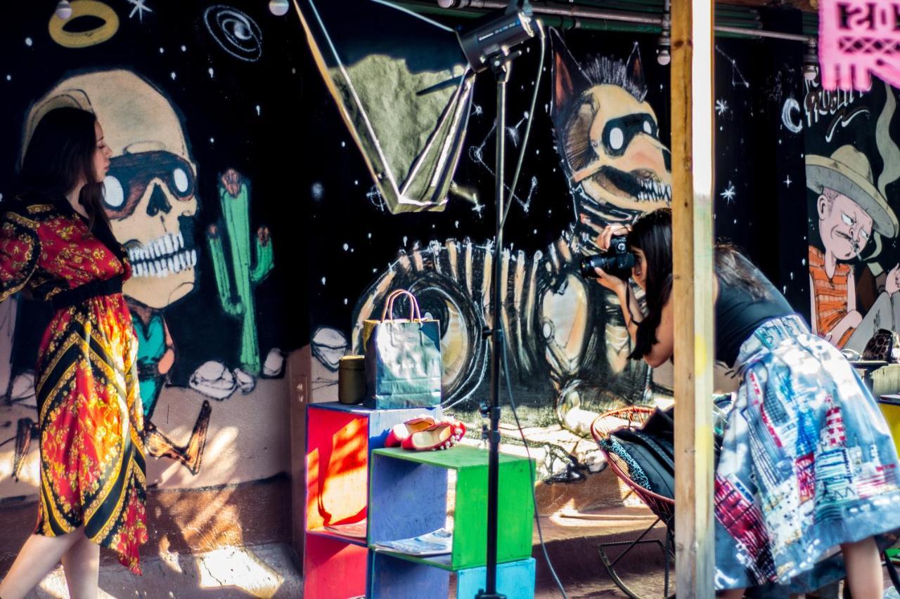 Gente De Mas Hostel Puebla Eksteriør billede