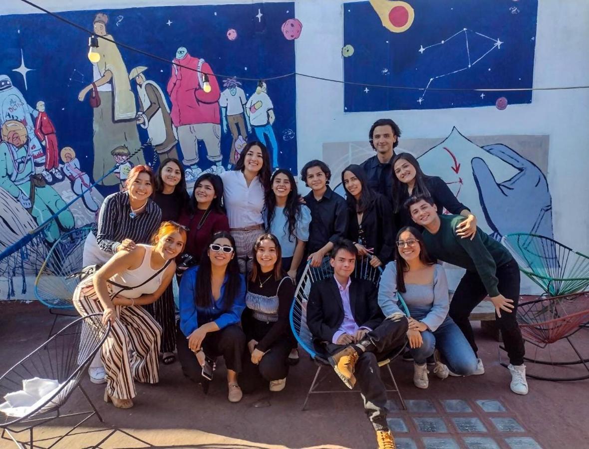 Gente De Mas Hostel Puebla Eksteriør billede