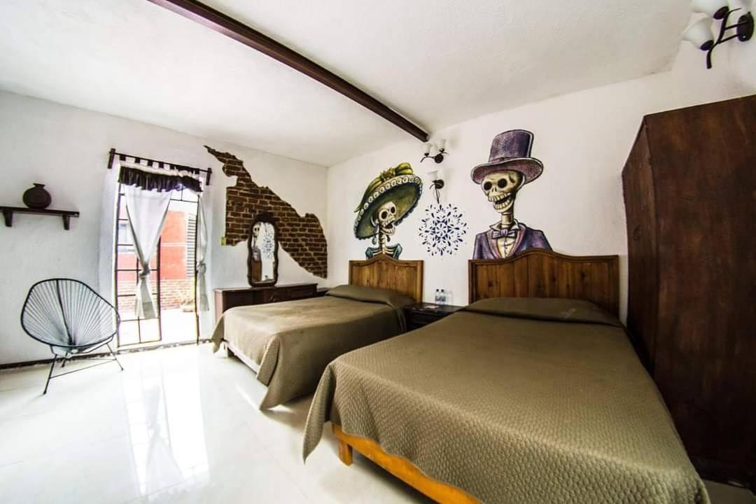 Gente De Mas Hostel Puebla Eksteriør billede