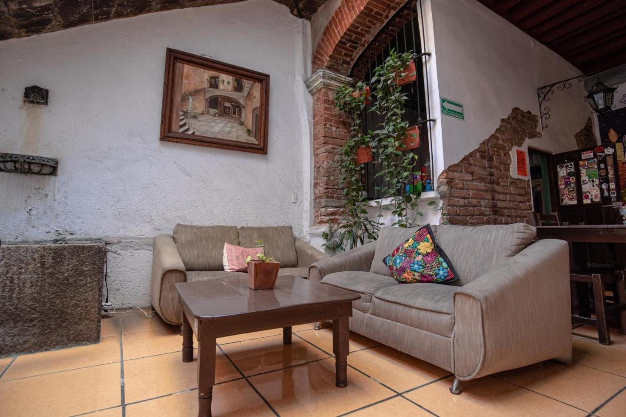 Gente De Mas Hostel Puebla Eksteriør billede