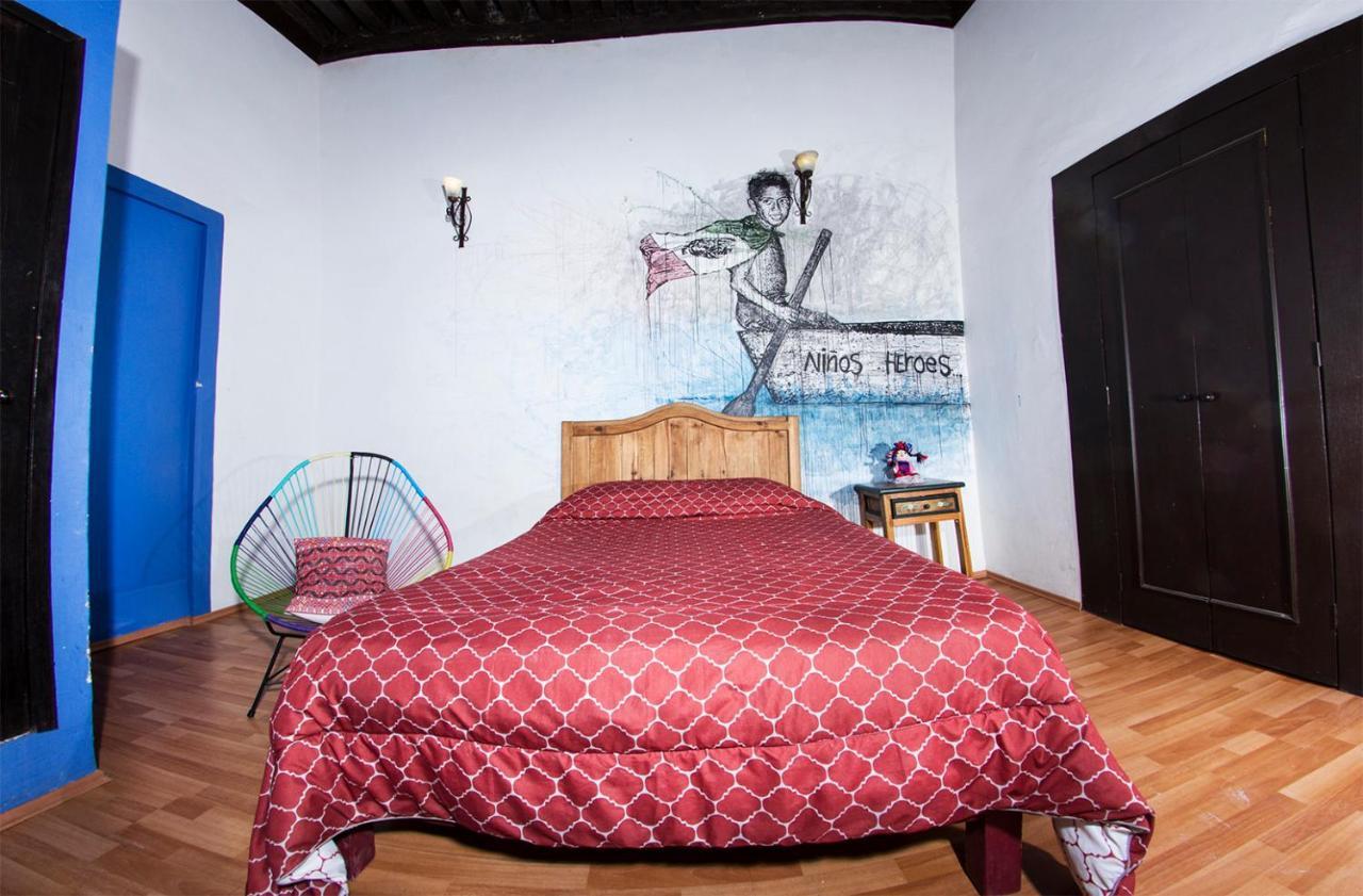 Gente De Mas Hostel Puebla Eksteriør billede