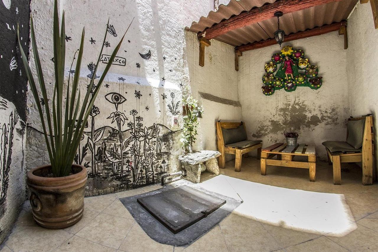 Gente De Mas Hostel Puebla Eksteriør billede