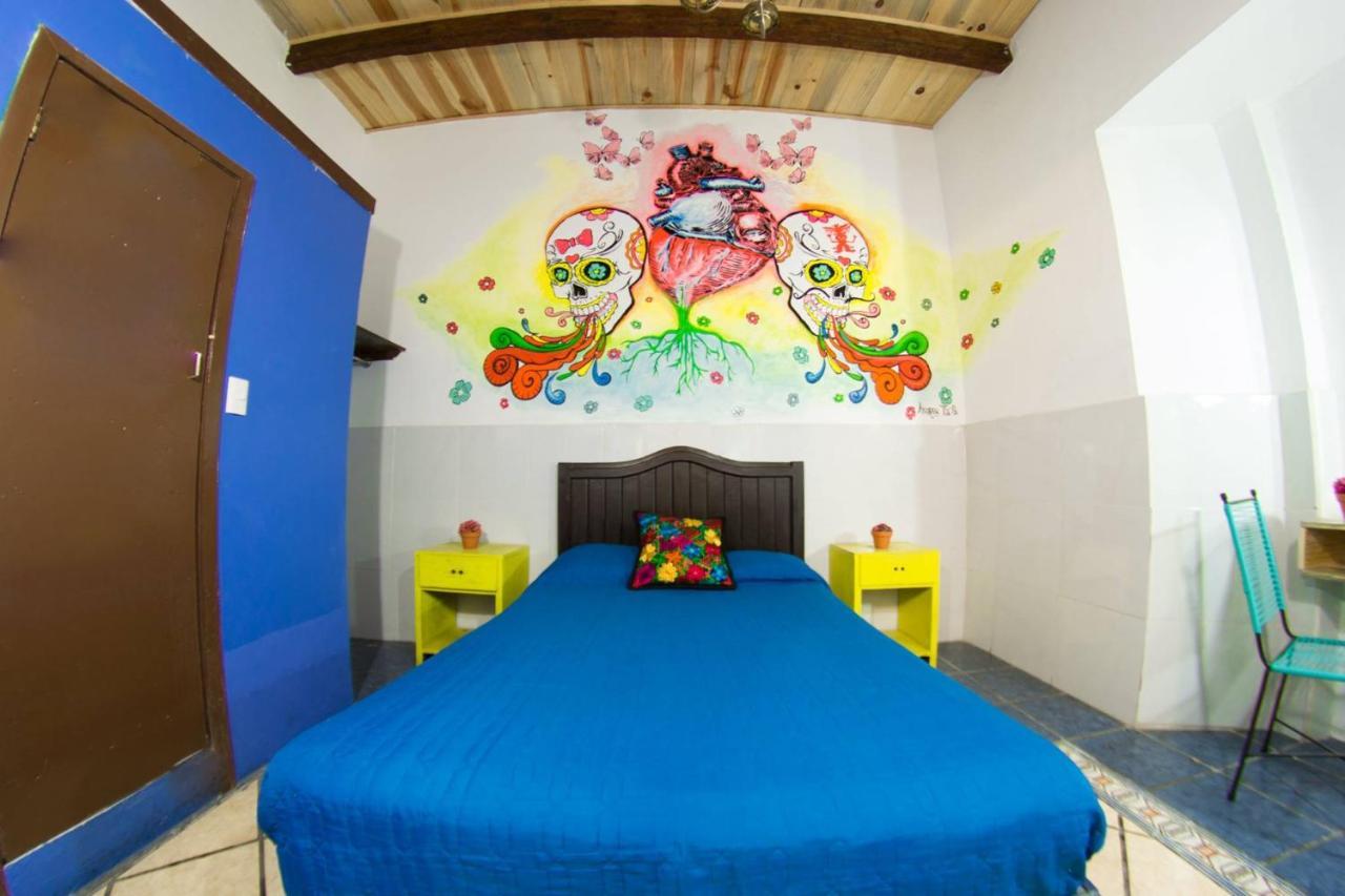 Gente De Mas Hostel Puebla Eksteriør billede