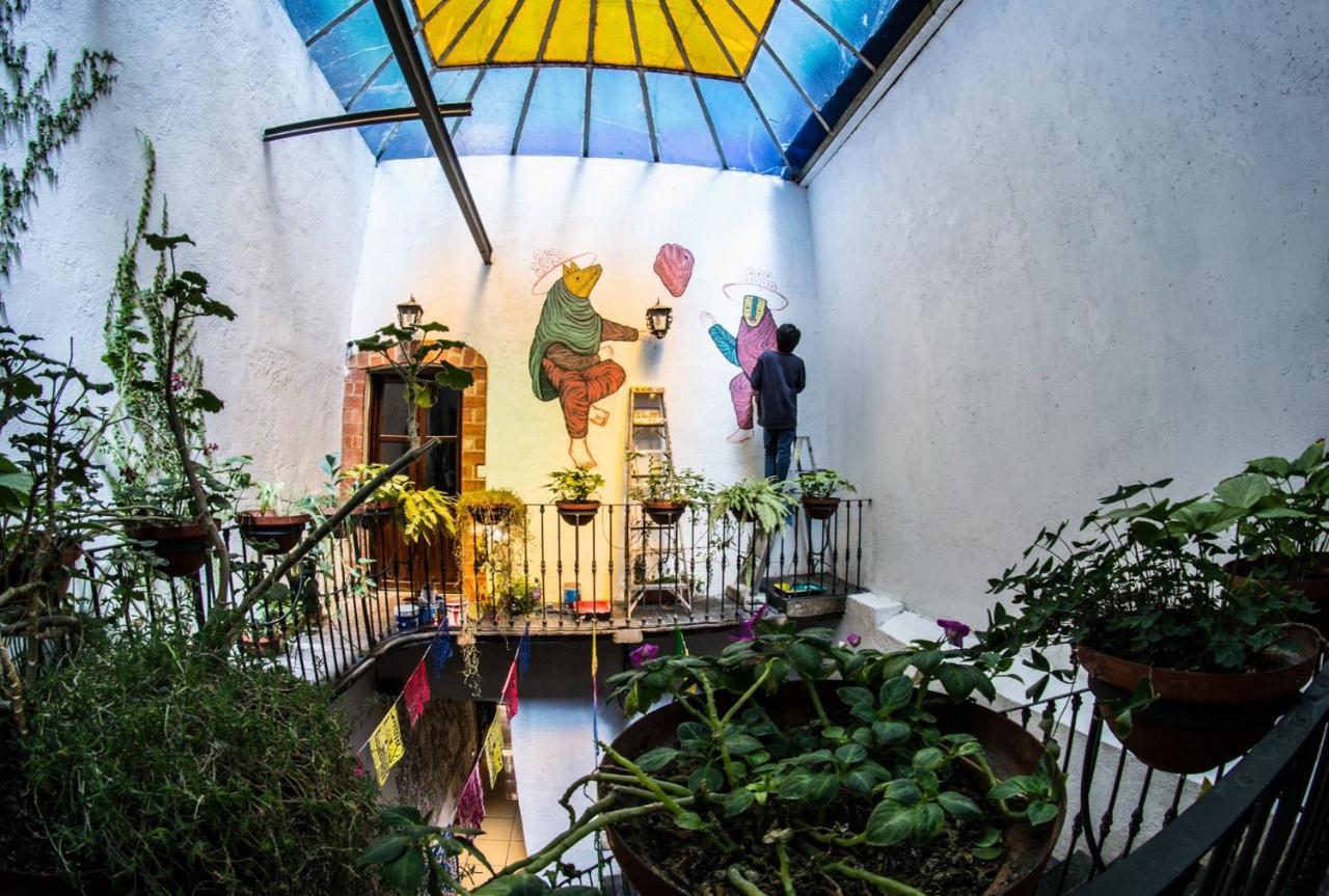 Gente De Mas Hostel Puebla Eksteriør billede