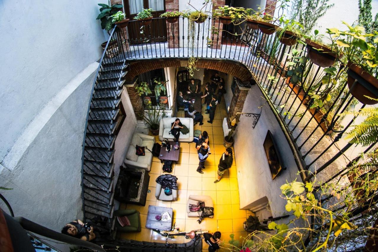 Gente De Mas Hostel Puebla Eksteriør billede
